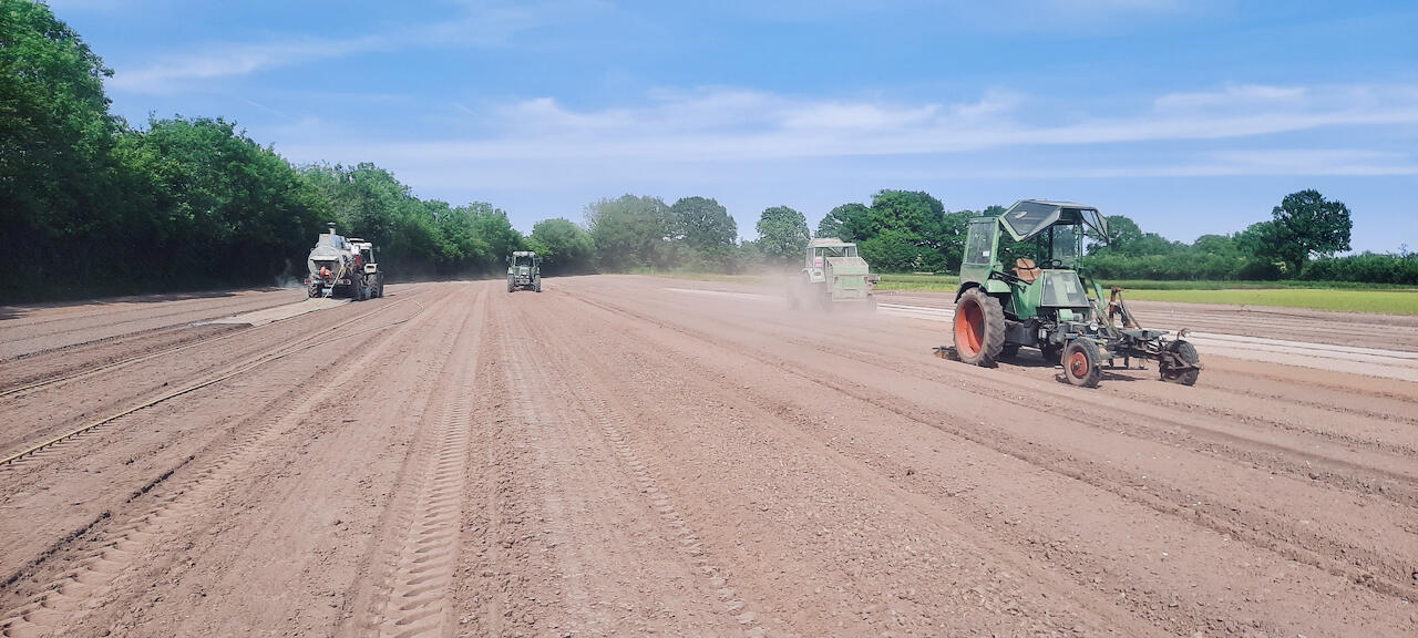 Baumschule Krohn - Maschinen im Einsatz